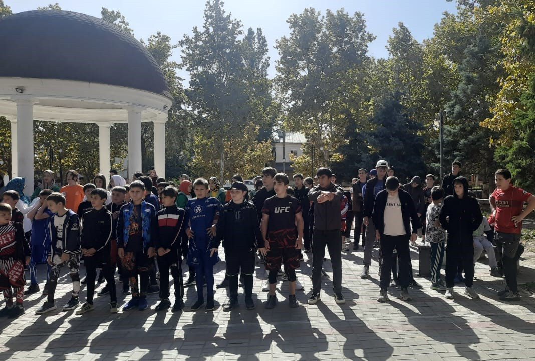 Детский дом №7 г.Избербаша принял участие во Всероссийской акции «10 000 шагов к жизни»